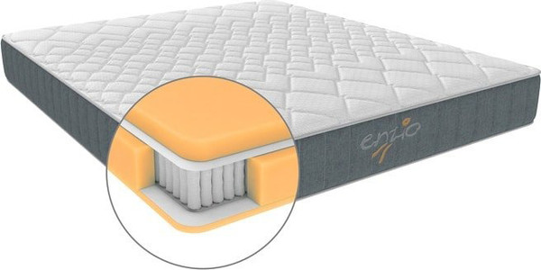 Изображение товара Матрас Enzio Houston Savana Grey 140x200