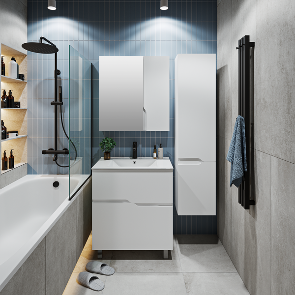 Изображение товара Тумба под умывальник Runo Палермо 80 (напольная)