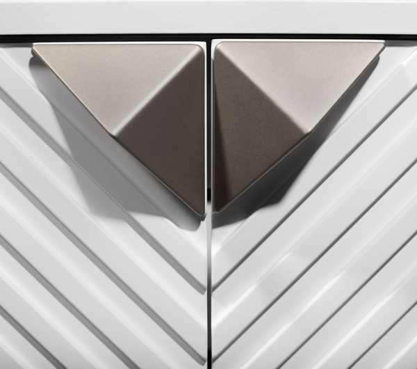 Изображение товара Тумба под умывальник Runo Андорра 85 (подвесная, белый матовый/белый глянец)