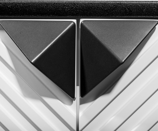 Изображение товара Тумба под умывальник Runo Андорра 85 (подвесная, белый матовый/черный)