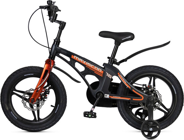 Изображение товара Детский велосипед Maxiscoo Cosmic Deluxe 16 2025 / MSC-C1645D (мерцающий графит, разобранный, в коробке)