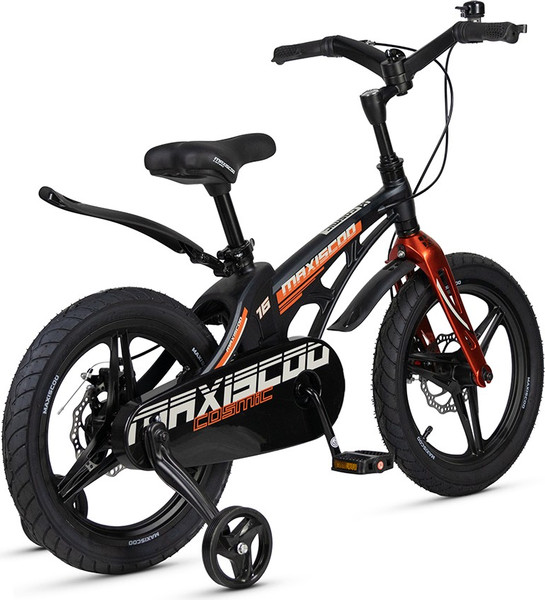 Изображение товара Детский велосипед Maxiscoo Cosmic Deluxe 16 2025 / MSC-C1645D (мерцающий графит, разобранный, в коробке)
