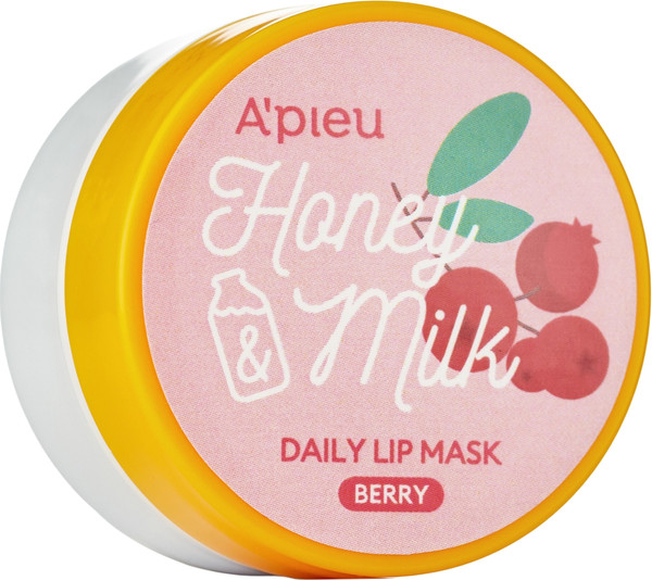 Изображение товара Маска для губ A'Pieu Honey & Milk Daily Lip Mask Berry