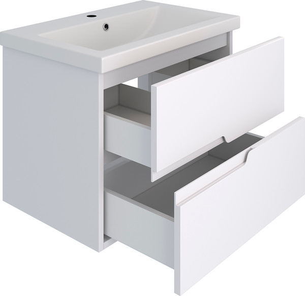 Изображение товара Тумба под умывальник Runo Стокгольм 60 (подвесная)