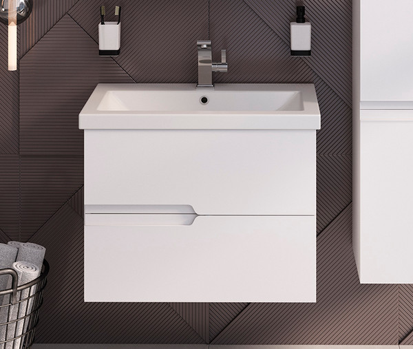 Изображение товара Тумба под умывальник Runo Стокгольм 70 (подвесная)