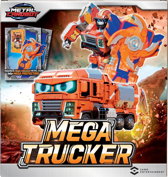 Изображение товара Робот-трансформер Metal Cardbot Мега Тракер / 64306
