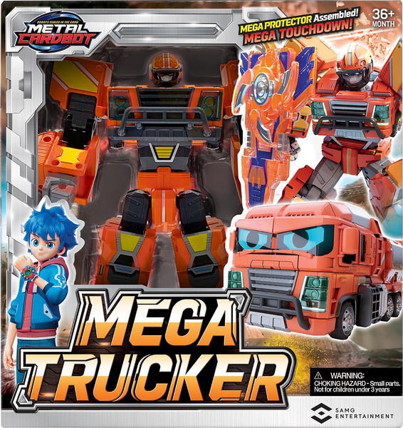 Изображение товара Робот-трансформер Metal Cardbot Мега Тракер / 64306