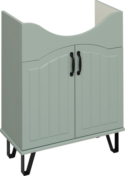 Изображение товара Тумба под умывальник Runo Марсель 65 (напольная, мята)