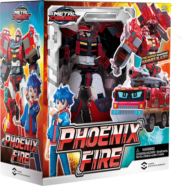 Изображение товара Робот-трансформер Metal Cardbot Феникс Файер / 64308