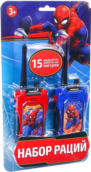 Изображение товара Рация игрушечная Marvel Человек паук CY-71 / 9246738 (2шт)