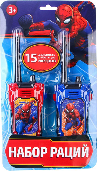 Изображение товара Рация игрушечная Marvel Человек паук CY-71 / 9246738 (2шт)