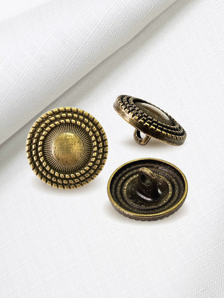 Изображение товара Набор пуговиц Sentex MN-27 17мм / MN-27-17 (24шт, бронза)