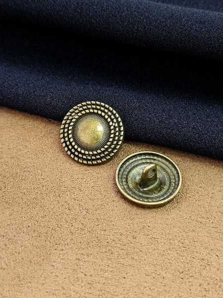 Изображение товара Набор пуговиц Sentex MN-27 17мм / MN-27-17 (24шт, бронза)