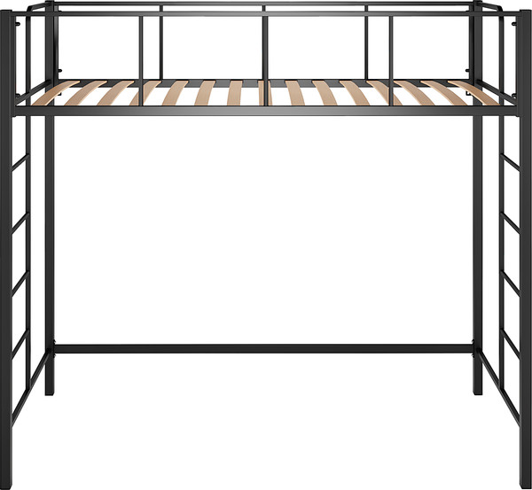 Изображение товара Односпальная кровать Князев Мебель Хельга 1 ХЕ1.90.200.Ч (черный муар)