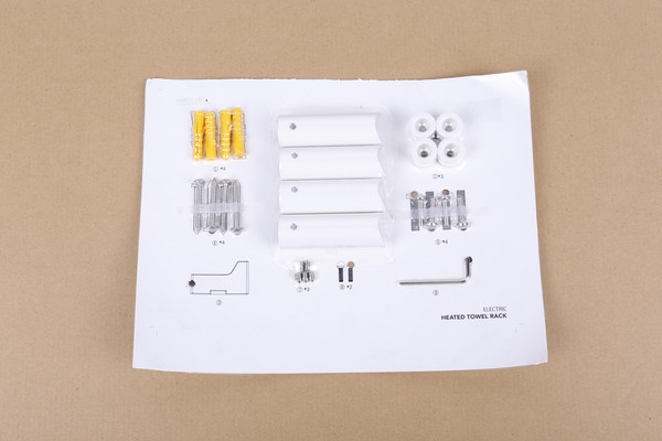Изображение товара Полотенцесушитель электрический Saniteco LD0107 (50x80, белый)