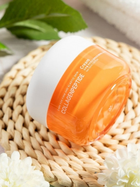 Изображение товара Крем для лица Jigott Collagen + Peptide Cream (50мл)