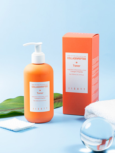 Изображение товара Тонер для лица Jigott Collagen + Peptide Toner (300мл)
