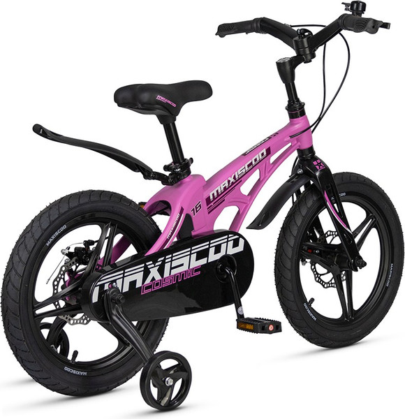 Изображение товара Детский велосипед Maxiscoo Cosmic Deluxe 16 2025 / MSC-C1643D (розовый матовый)