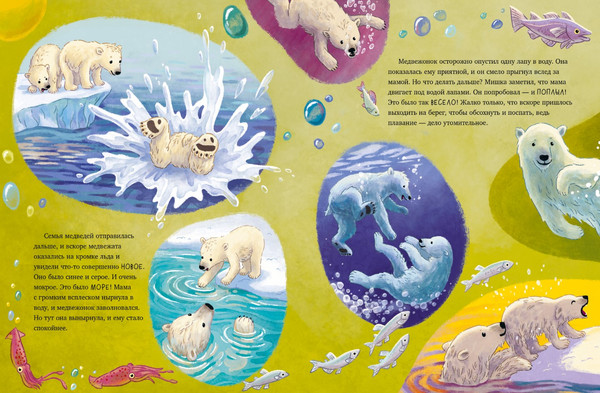 Изображение товара Книга CLEVER Белый медвежонок. Приключения в Арктике, твердая обложка (Шармахер-Шрайбер Кристина)