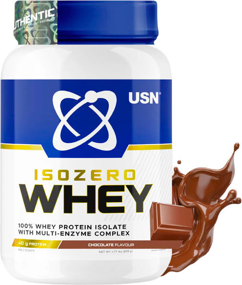 Изображение товара Протеин USN Isozero Whey (805г, шоколад)