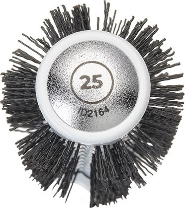 Изображение товара Расческа Olivia Garden Термобрашинг Expert Blowout Grip White&Grey (25мм, белый/серый)