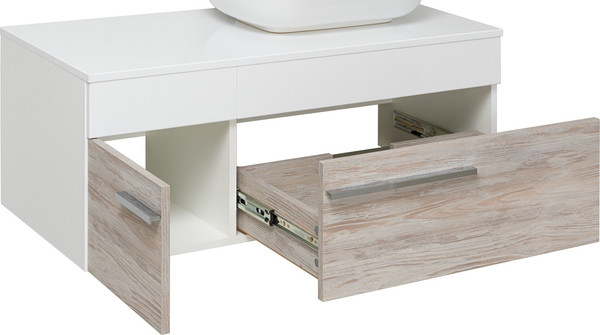 Изображение товара Тумба под умывальник Runo Вудлайн 100 (подвесная)