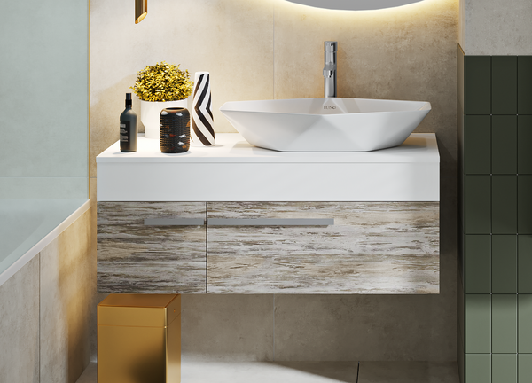 Изображение товара Тумба под умывальник Runo Вудлайн 100 (подвесная)