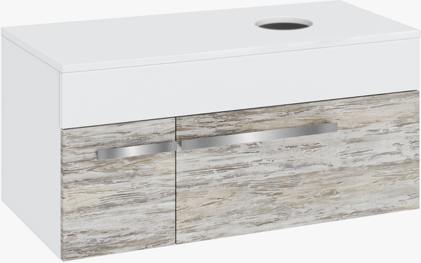 Изображение товара Тумба под умывальник Runo Вудлайн 100 (подвесная)