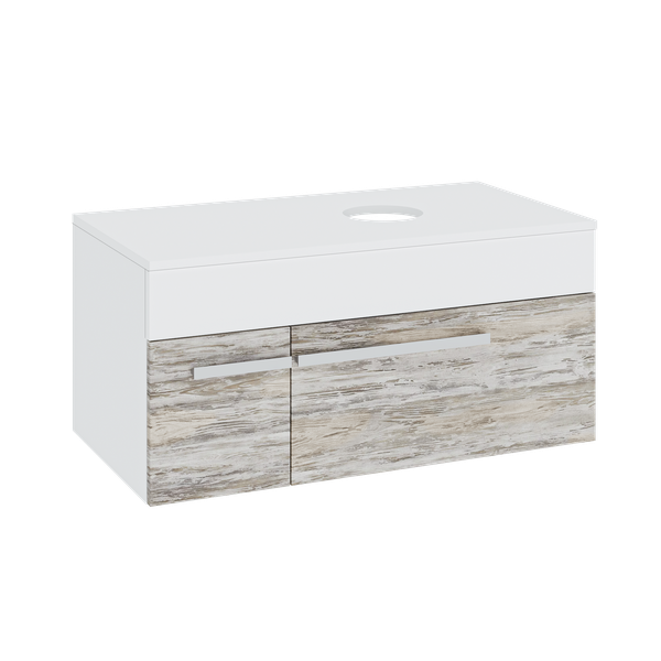 Изображение товара Тумба под умывальник Runo Вудлайн 85 (подвесная)