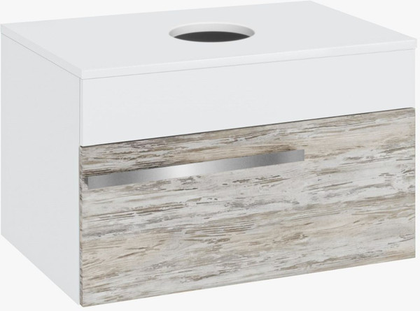 Изображение товара Тумба под умывальник Runo Вудлайн 65 (подвесная)