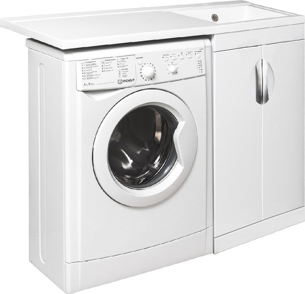 Изображение товара Тумба под умывальник Runo Лира 45 (напольная, белый)