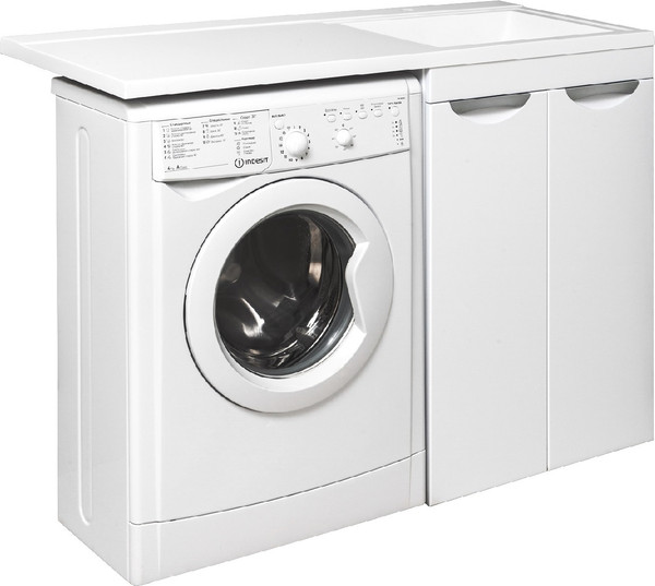 Изображение товара Тумба под умывальник Runo Лира 60 (напольная, белый)