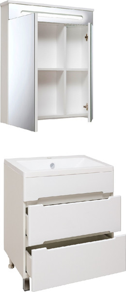 Изображение товара Тумба под умывальник Runo Парма 60 (напольная)