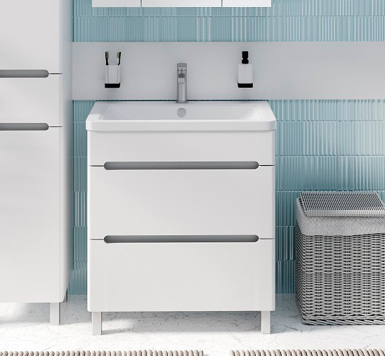 Изображение товара Тумба под умывальник Runo Парма 75 (напольная)