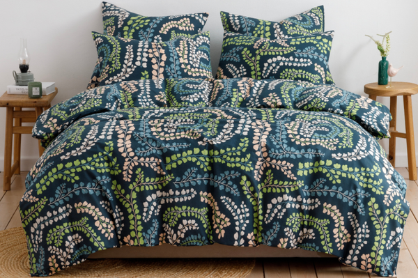 Изображение товара Комплект постельного белья Ночь нежна Лабиринт растений сем 50x70 / 20541-1+20312-8