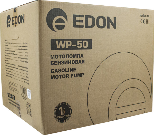 Изображение товара Мотопомпа Edon WP-50