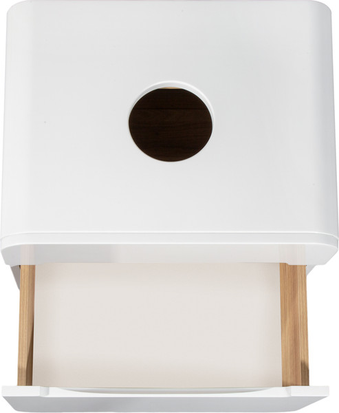 Изображение товара Тумба под умывальник Runo Ницца 60 (подвесная, белый)