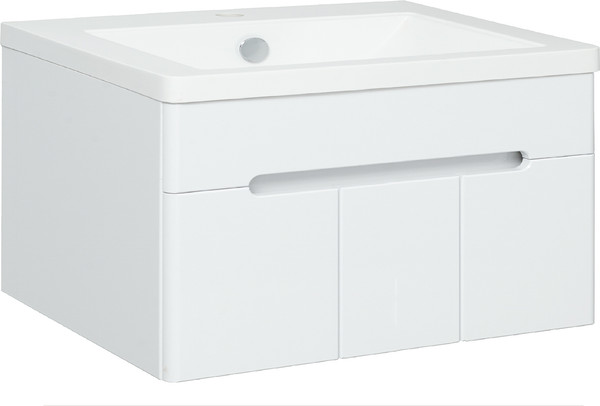 Изображение товара Тумба под умывальник Runo Парма 75 3 двери (подвесная)