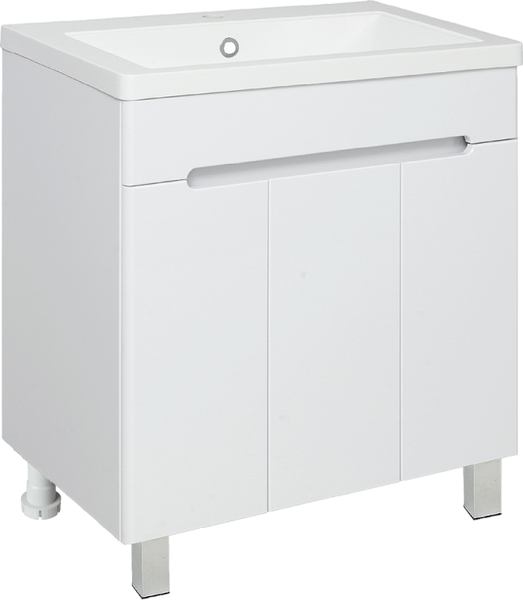 Изображение товара Тумба под умывальник Runo Парма 75 3 двери (напольная)