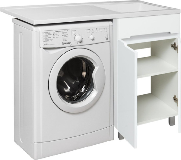 Изображение товара Тумба под умывальник Runo Парма 60 Гамма 120 лайт (напольная)