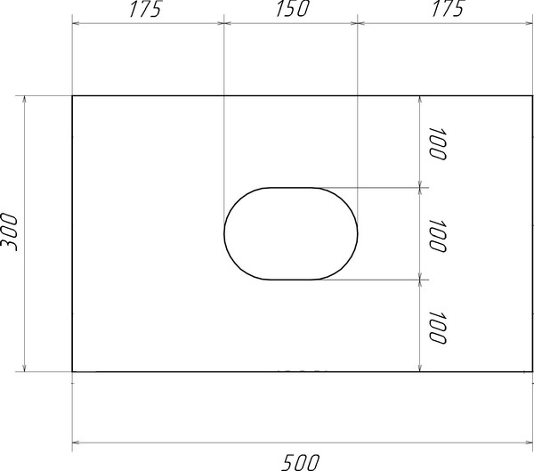 Изображение товара Тумба под умывальник Runo Бари 50 (подвесная, железный камень)