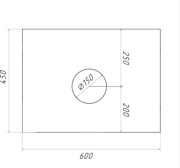 Изображение товара Тумба под умывальник Runo Бари 60 (подвесная, железный камень)