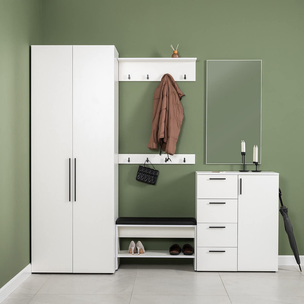 Изображение товара Вешалка для одежды Mobi Эйр 16.551.02 (белый PE шагрень)