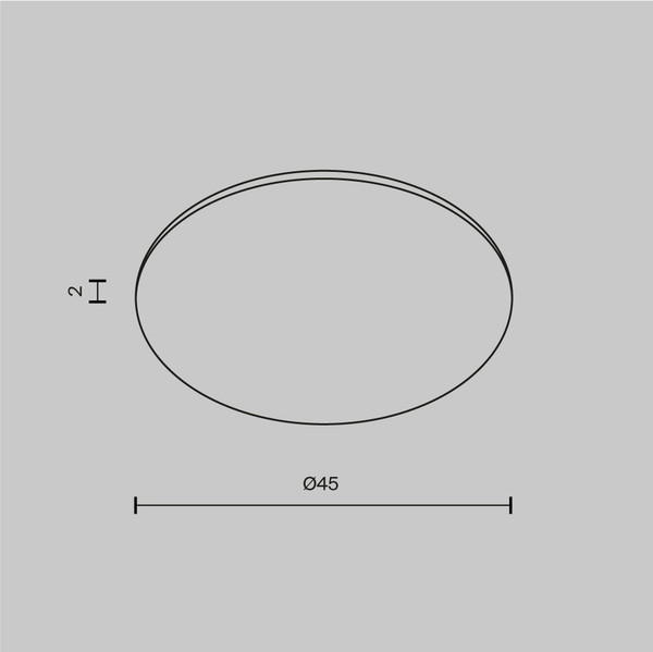 Изображение товара Стекло для светильника Maytoni Dip Glass001-D45