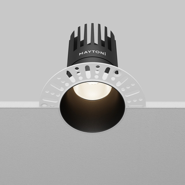 Изображение товара Точечный светильник Maytoni Dip DL122-15W-4K-TRS-B