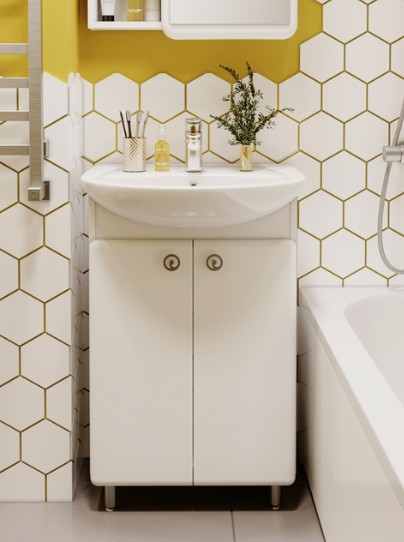 Изображение товара Тумба под умывальник Runo Капри 55 (напольная)