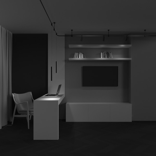 Изображение товара Трековый светильник Maytoni Focus Led Flarity TR155-1-5W3K-B