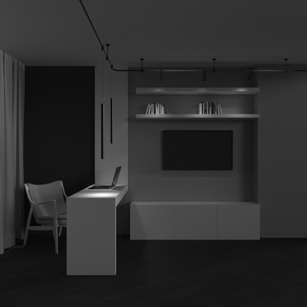 Изображение товара Трековый светильник Maytoni Focus Led Flarity TR156-1-5W3K-B