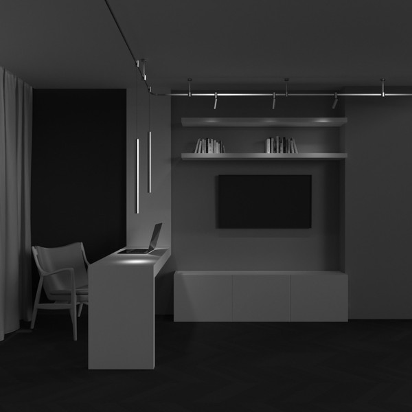 Изображение товара Трековый светильник Maytoni Focus Led Flarity TR156-1-5W3K-BS