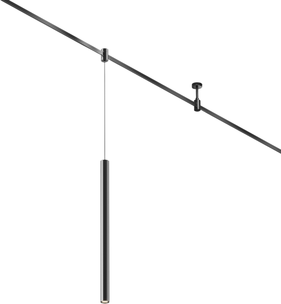 Изображение товара Трековый светильник Maytoni Focus Led Flarity TR156-1-5W4K-B